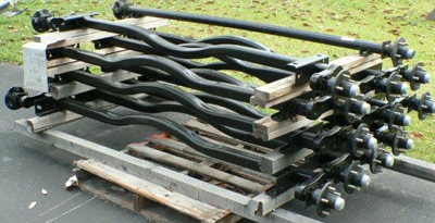 Trailer hardware parts
